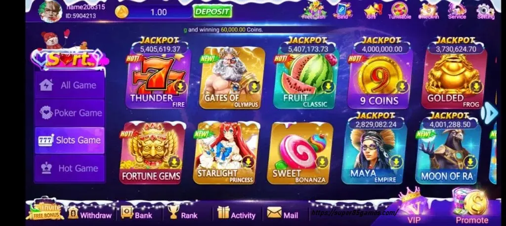 Lucky 85 Game